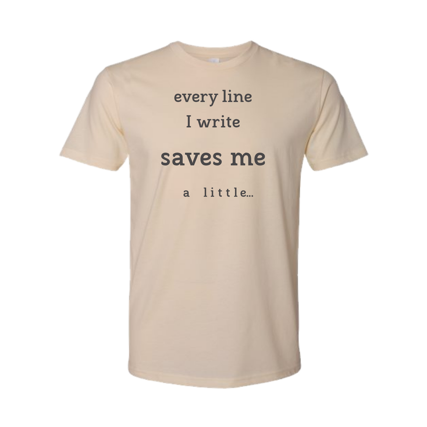 every line i write saves me a little.