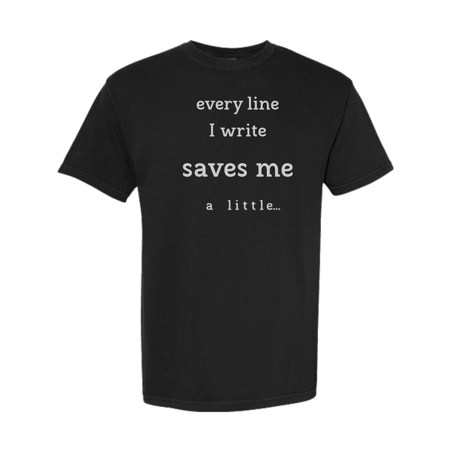 every line i write saves me a little.